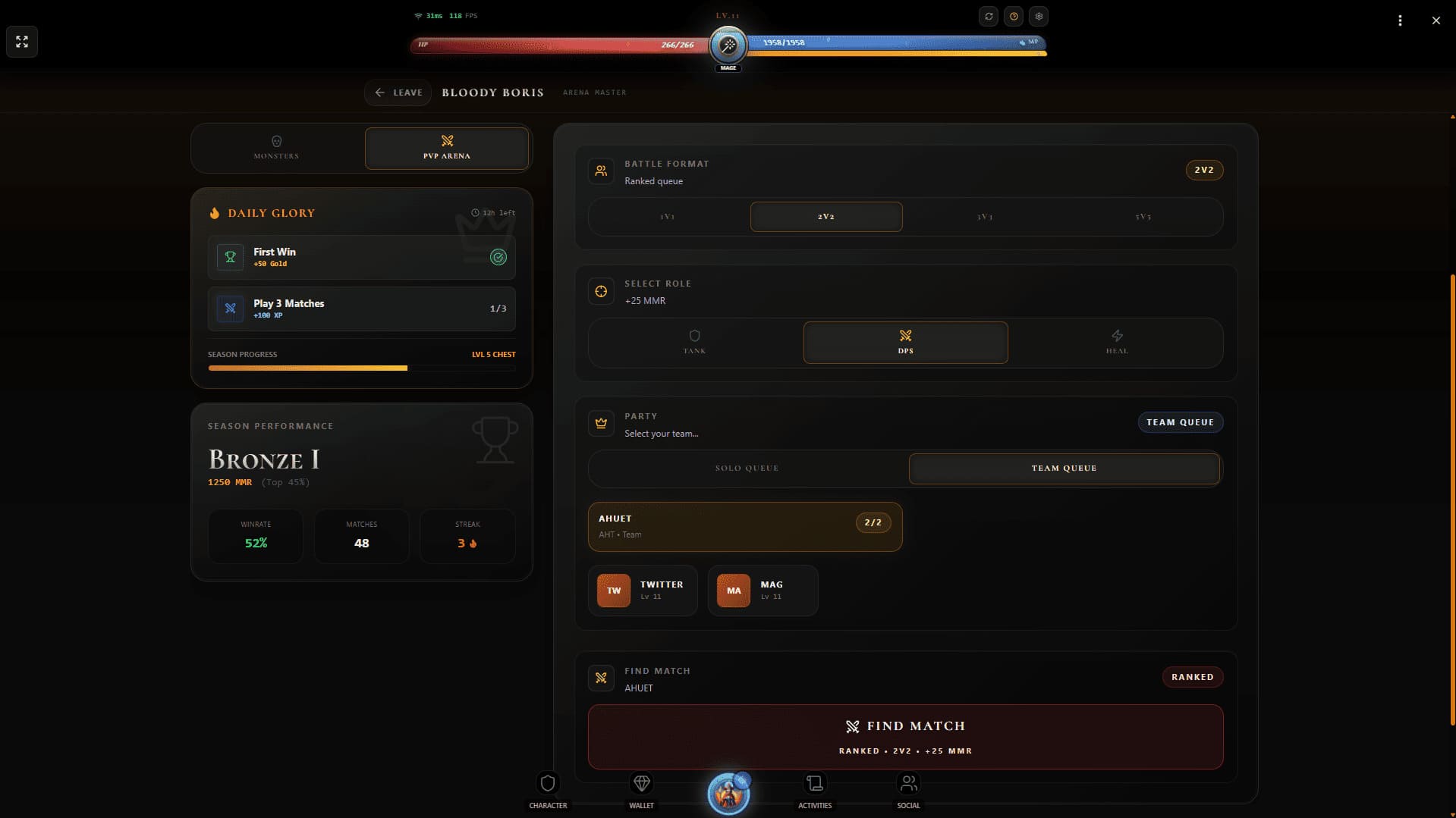 PvP Arena